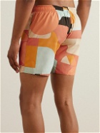 Folk - Speedo Straight-Leg Mid-Length Printed Swim Shorts - Multi