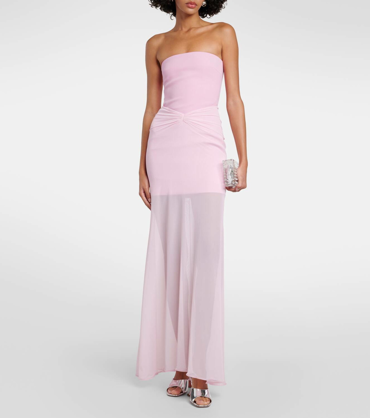 トップス knuth marf U neck tulle bustier U neck tulle bustier/2color | KNUTH MARF