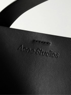Acne Studios - Musubi Mini Knotted Logo-Debossed Leather Messenger Bag