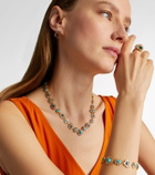 Suzanne Kalan 18kt gold necklace with gemstones