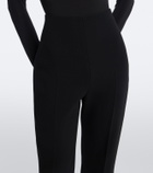 The Row Emin wool-blend straight pants