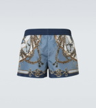 Dolce&Gabbana Printed swim trunks