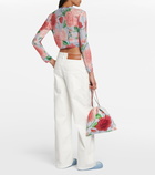Loewe Paula's Ibiza Anagram mid-rise straight jeans