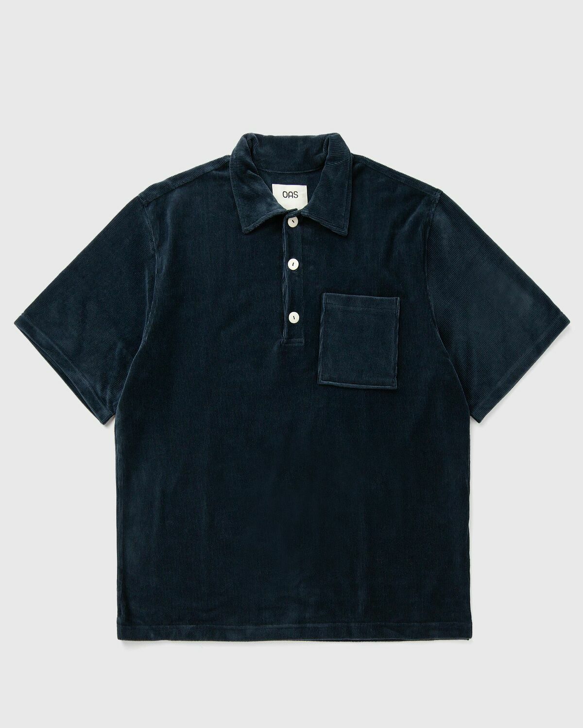OAS Girona Shirt Blue Mens Shortsleefe