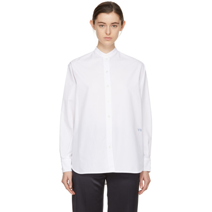 Photo: Victoria Beckham White Grandad Shirt