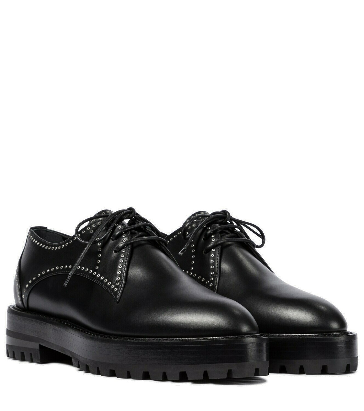 Alaïa Studded leather Derby shoes ALAÏA