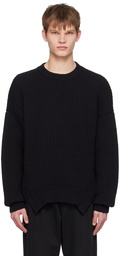 Jil Sander Black Oversized Sweater