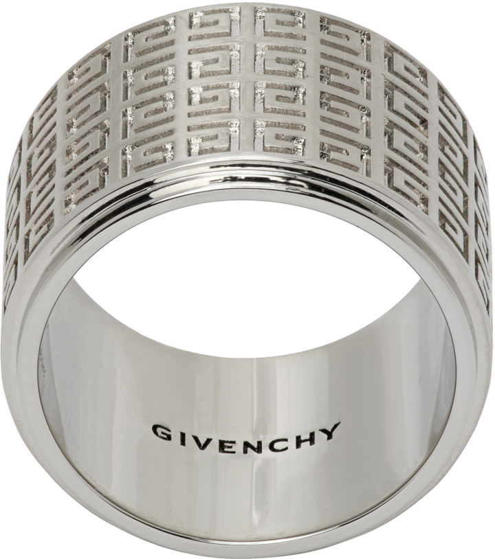 Photo: Givenchy Silver Engraved Ring