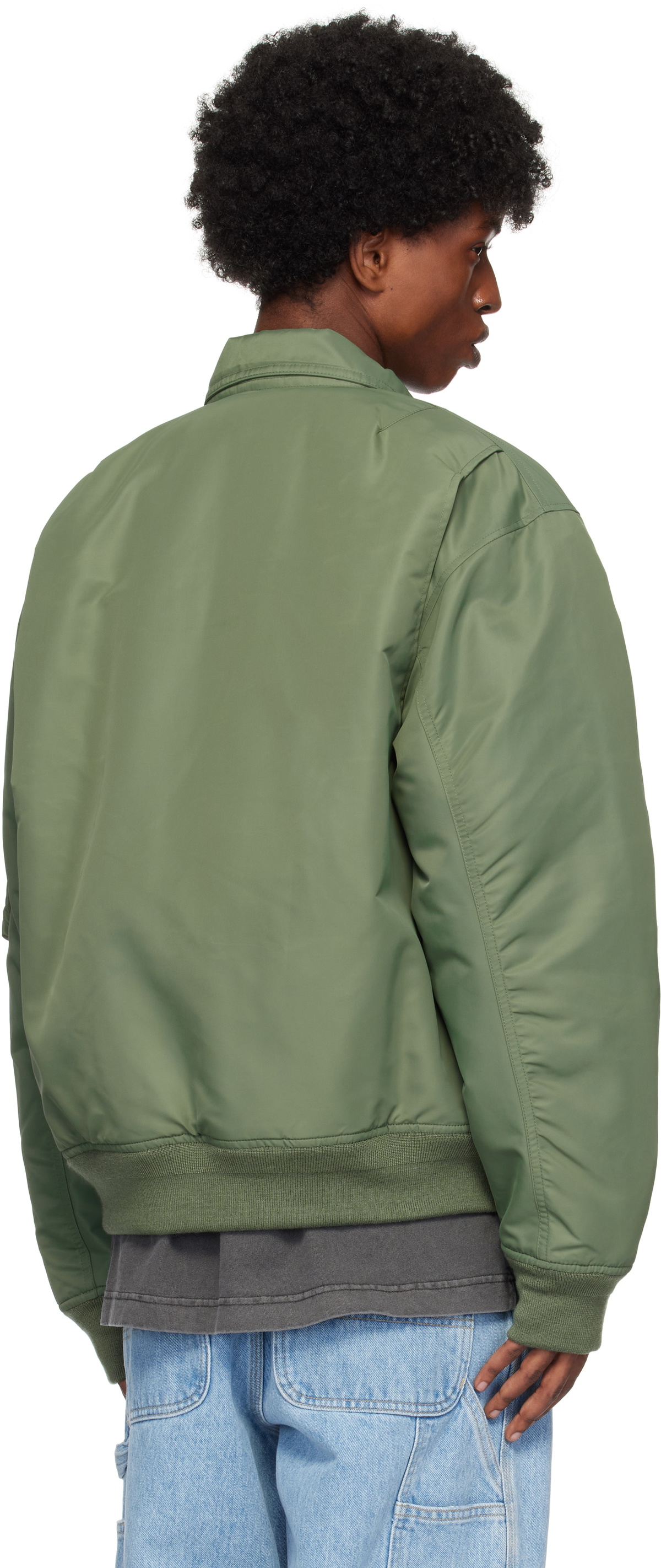 Carhartt Work In Progress Green Olten Bomber jacket Carhartt WIP