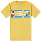 Missoni Men's Sport Logo T-Shirt in Amber Yellow/Multicolour Heritage