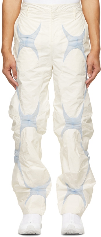 Photo: Post Archive Faction (PAF) White 4.0 Left Trousers