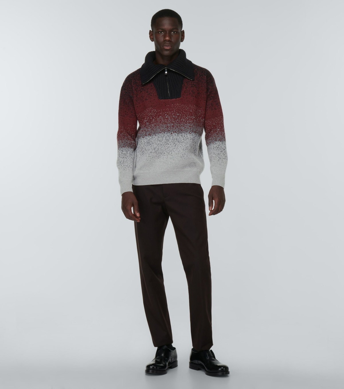 Missoni - Wool half-zip sweater Missoni