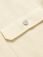 FRAME - Cotton and Virgin Wool-Blend Twill Shirt Jacket - Neutrals