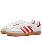 Adidas Samba OG Sneakers in Ftwr White/Solar Red/Off White