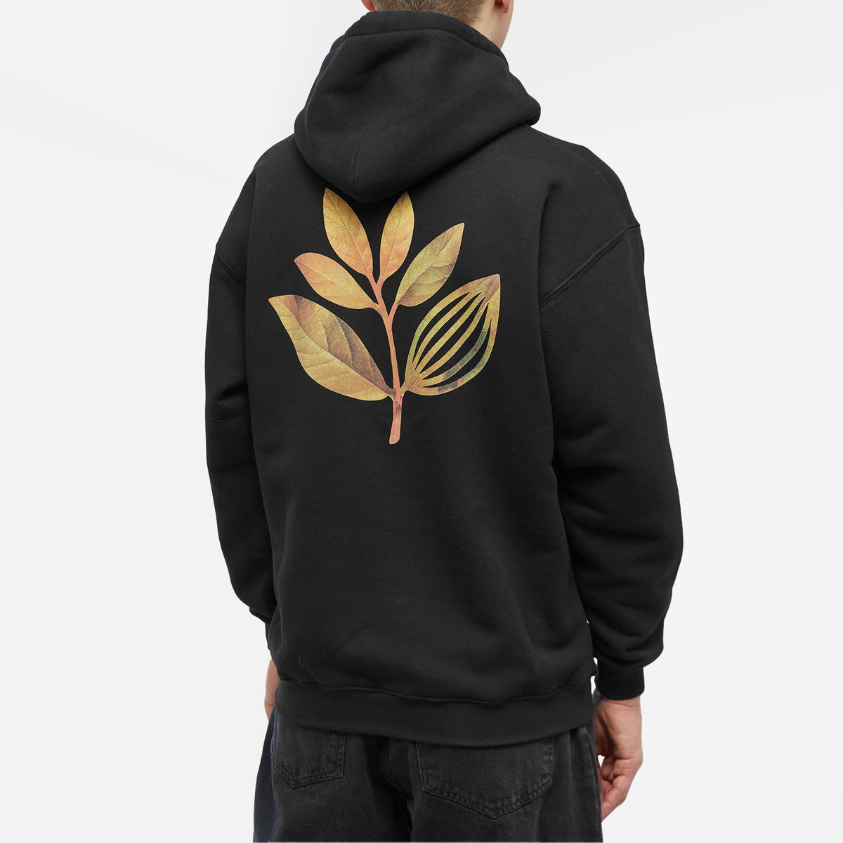 Magenta Men's Automne Hoodie in Black