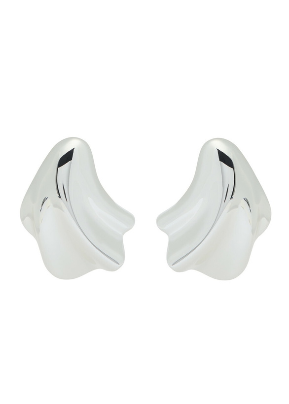 Photo: Jenny Bird Lydia Silver-plated Drop Earrings - One Size