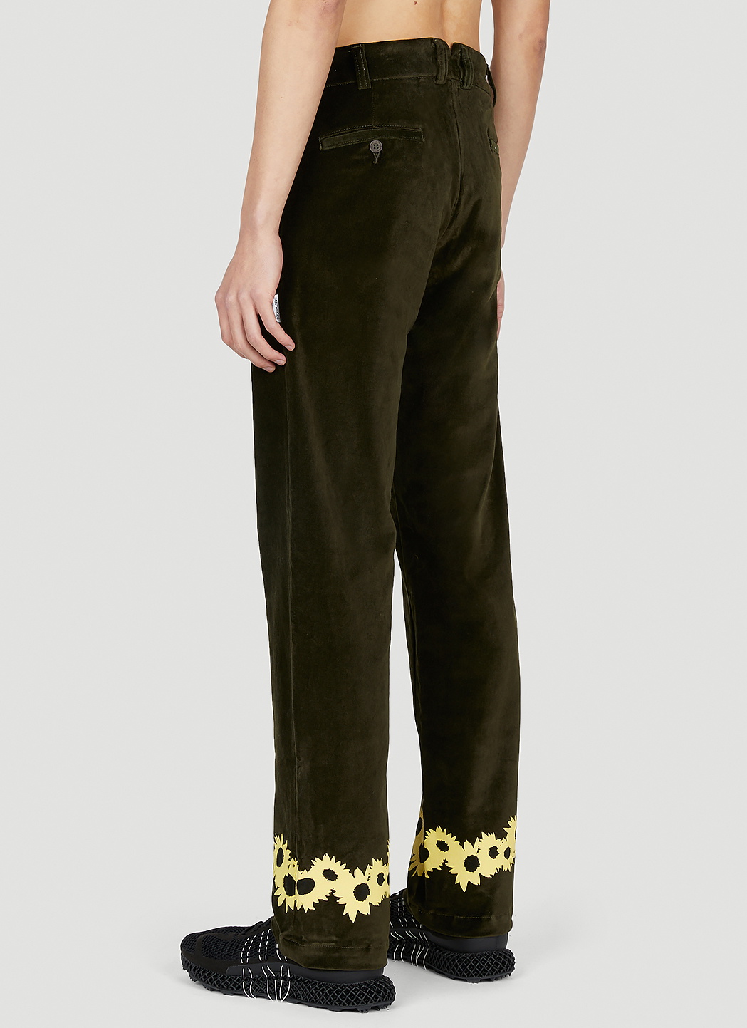 Saintwoods Flower Trim Pants