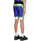 Martine Rose SSENSE Exclusive Black and Blue Cycling Shorts