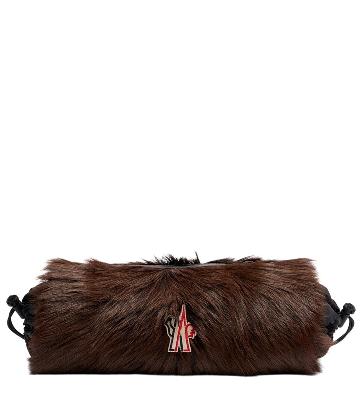 Photo: Moncler Shearling clutch