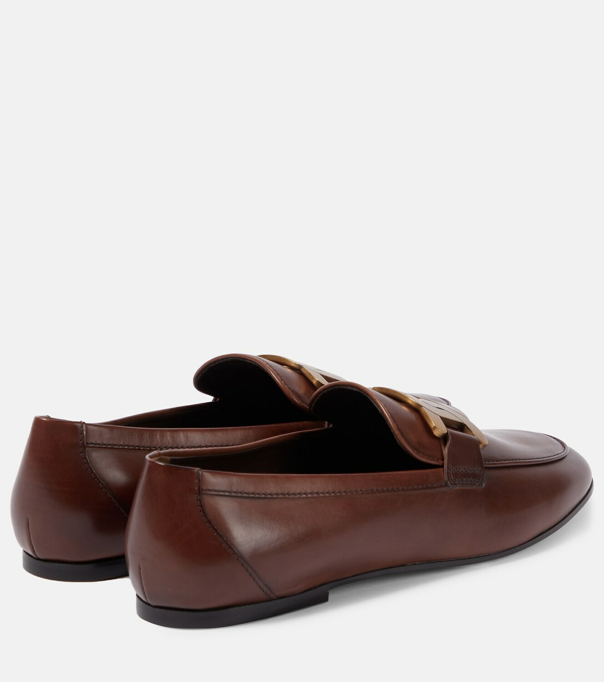 tod's kate leather loafers