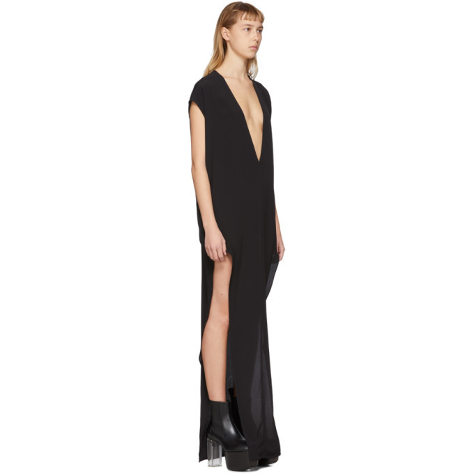 【関税&送料込み】Rick Owens Arrowhead Gown Clothing Rick Owens Black Arrowhead Dress Rick Owens