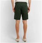 J.Crew - Printed Cotton-Seersucker Shorts - Green