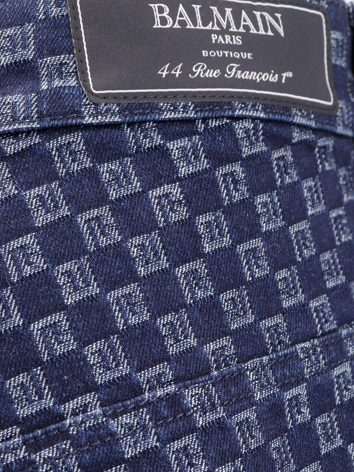 Balmain Men's Shirt Blue