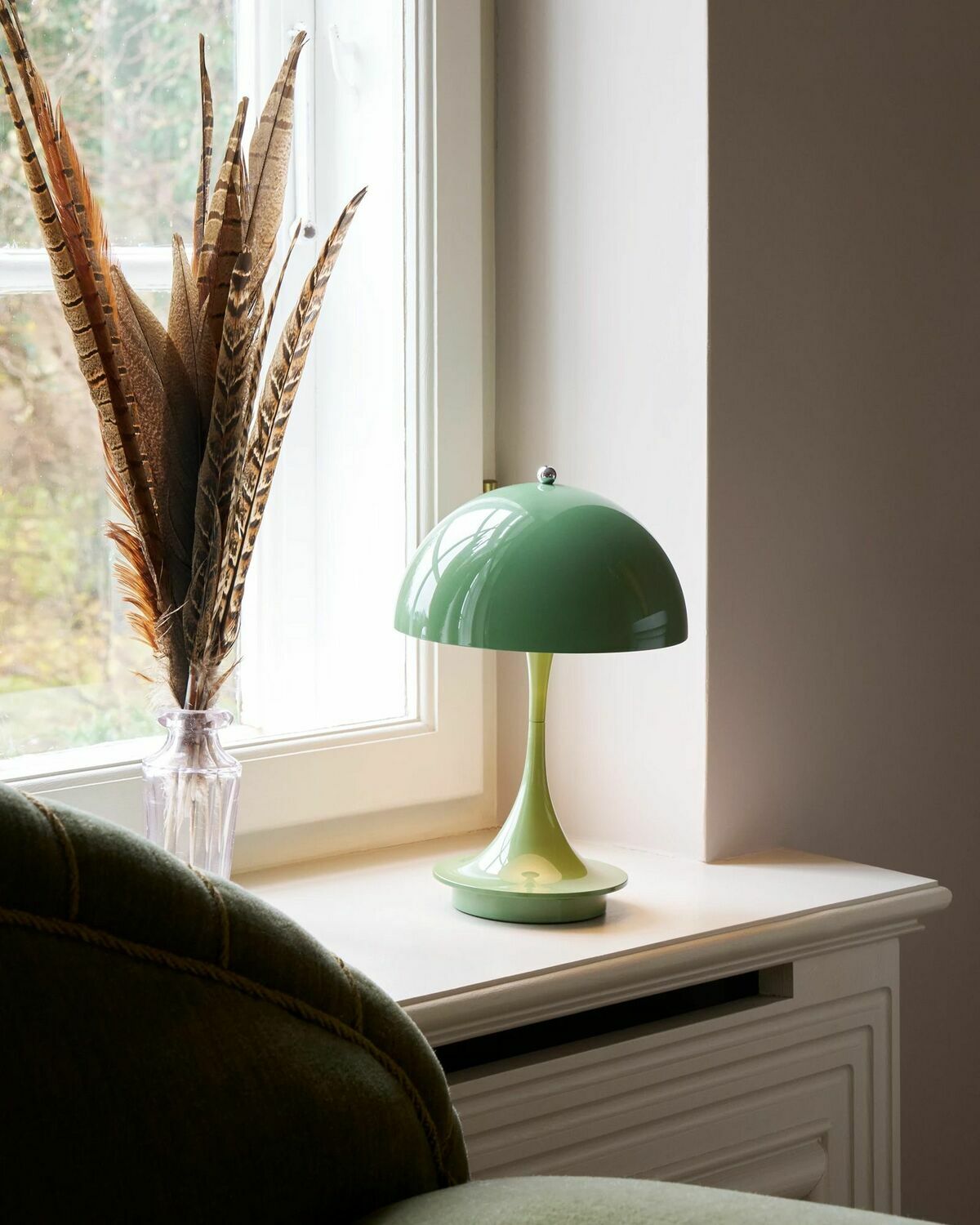Louis Poulsen PANTHELLA 160 PORT OPAQUE V3 - USB PLUG Green Mens Lighting