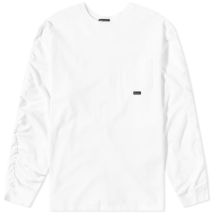 Photo: Undercoverism Oversized Long Sleeve Ruched Tee