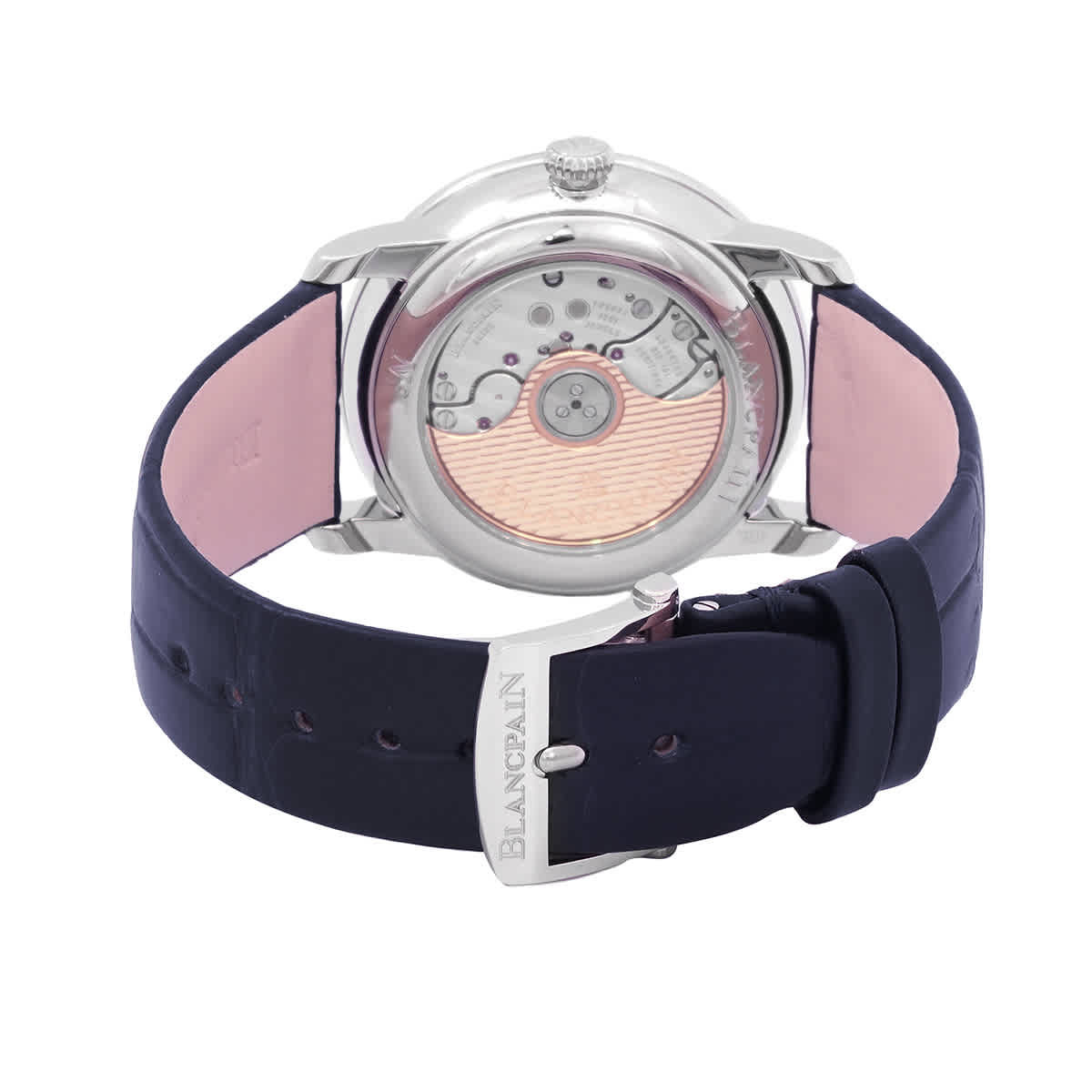 Blancpain Villeret Moonphase Diamond White Dial Unisex Watch 6126-4628-55B