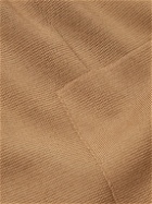 Caruso - Camp-Collar Wool Blazer - Brown