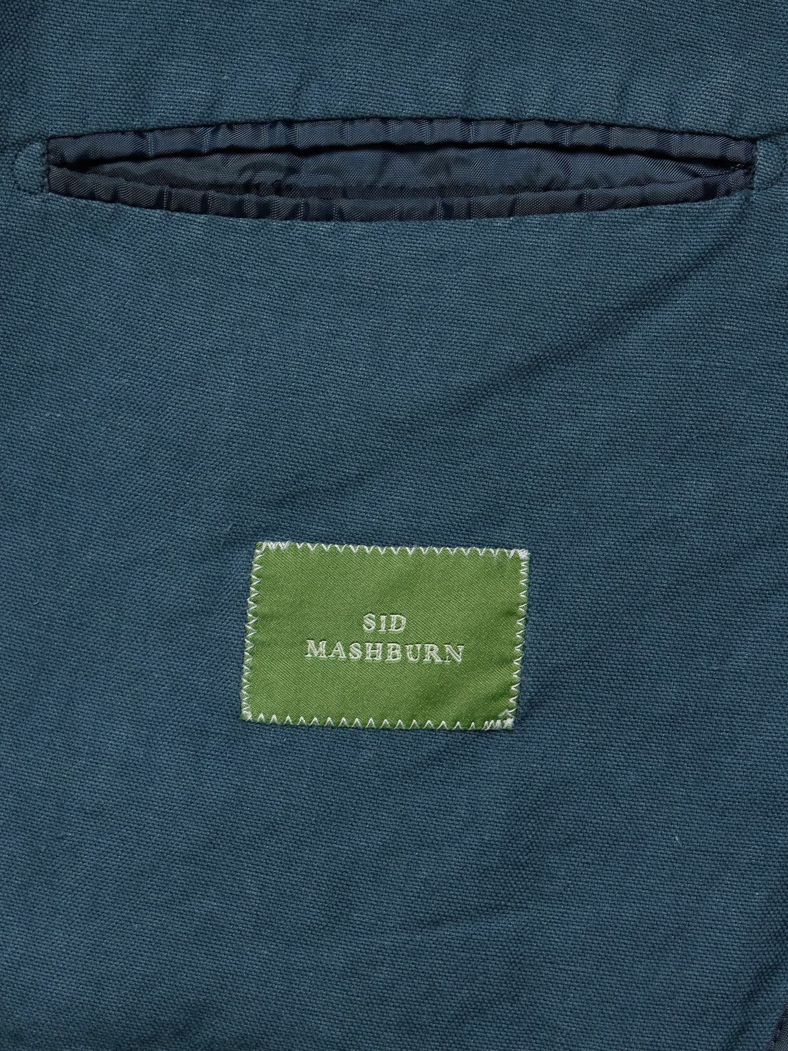 Sid Mashburn - Butcher Hemp and Cotton-Blend Canvas Blazer - Blue