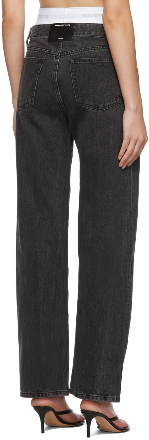 Alexander Wang Bootcut Pants in Black