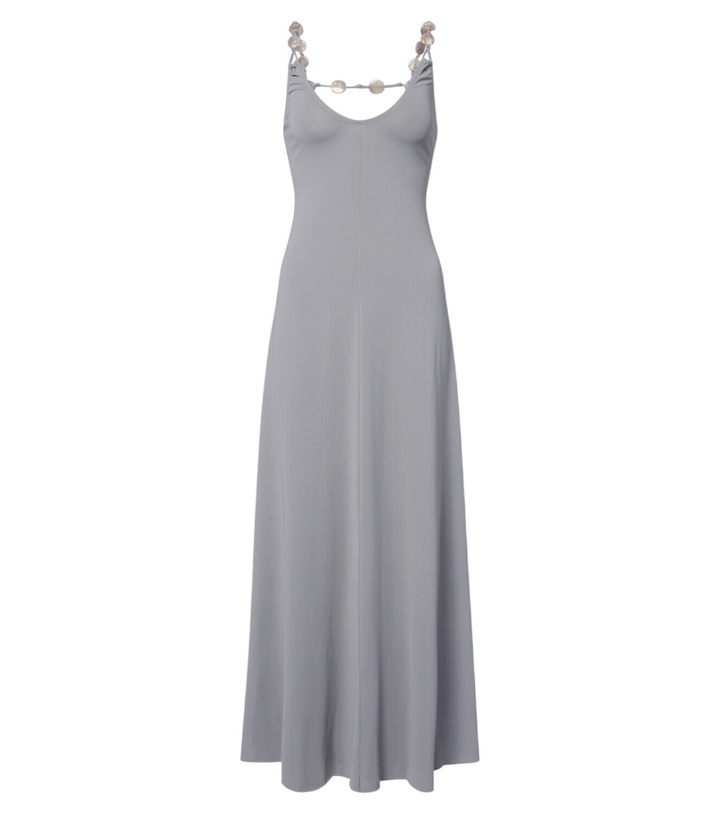 Photo: Eres Sculpturale embellished jersey maxi dress