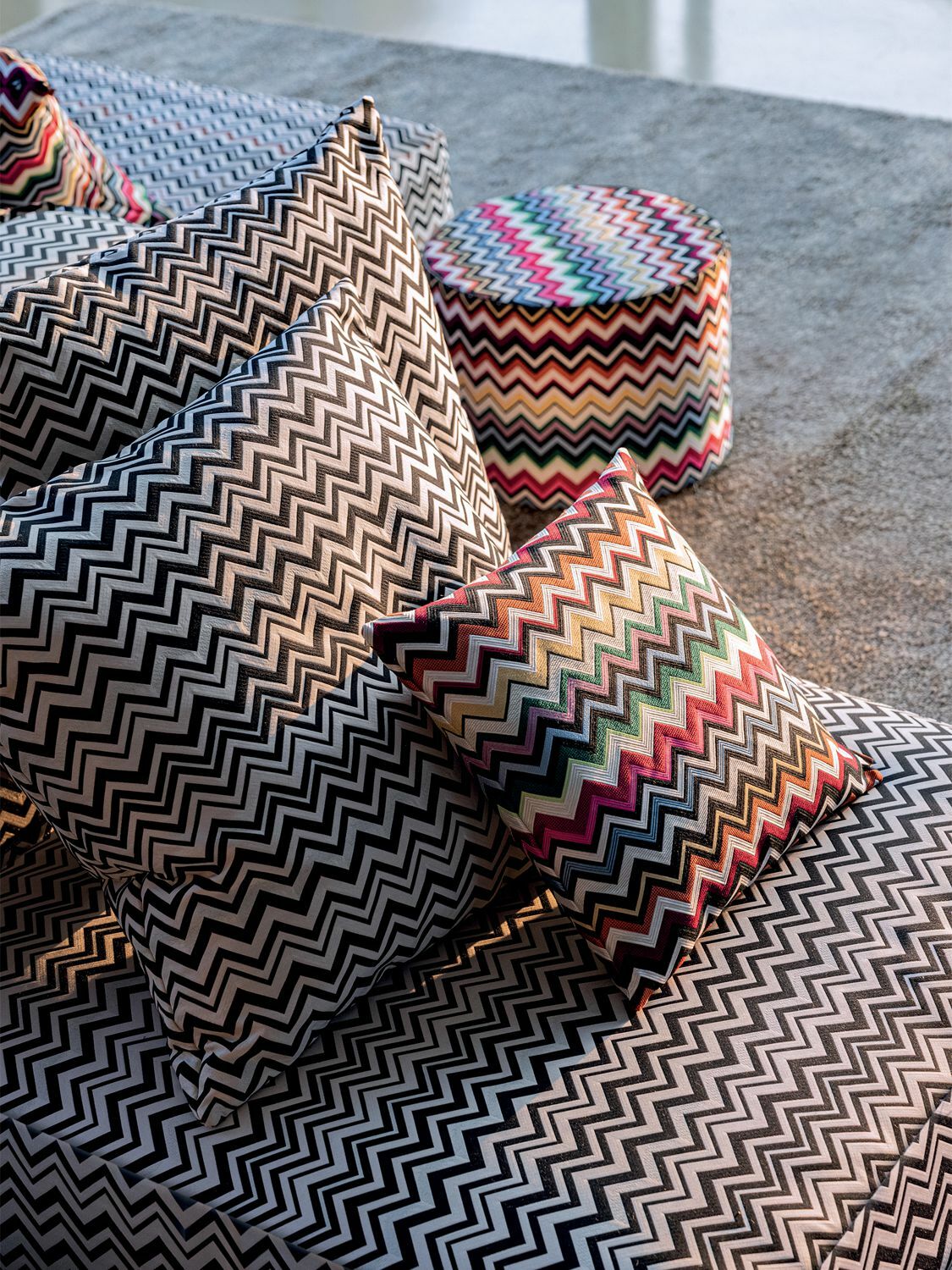 MISSONI HOME Belfast Pouf