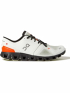 ON - Cloud X 3 Rubber-Trimmed Mesh Running Sneakers - White