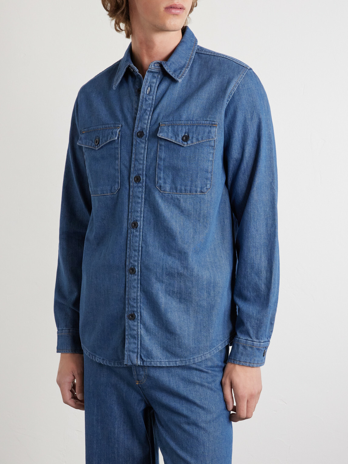 A.P.C. - Denim Shirt - Blue