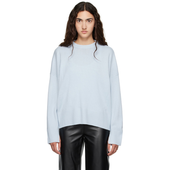Photo: Loulou de Saison Blue ANTON LDS Cashmere Sweater