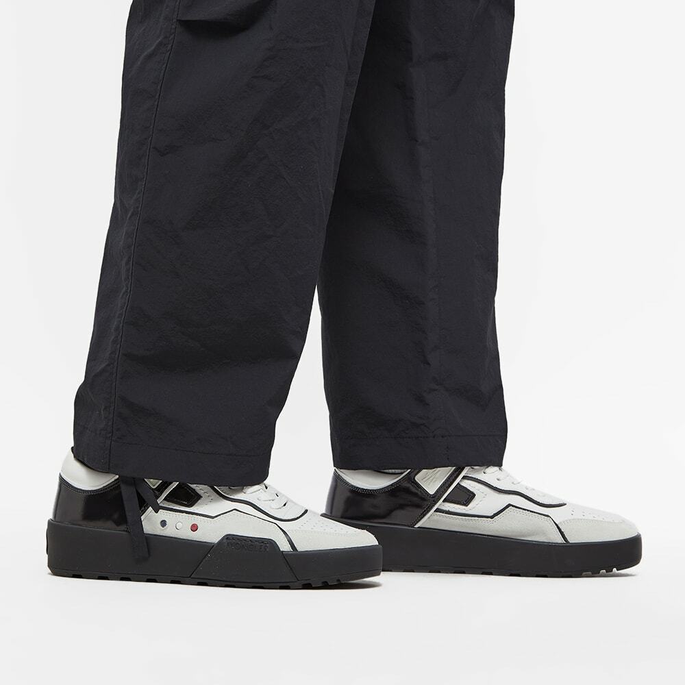 Moncler Men's Promyx Space Sneakers in White/Black Moncler
