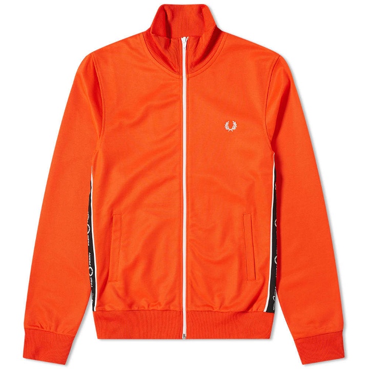 Photo: Fred Perry Authentic Taped Side Track Jacket