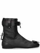 JW ANDERSON - Punk Leather Ankle Boots