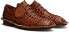 Martine Rose Tan Clarks Edition Classic Derbys