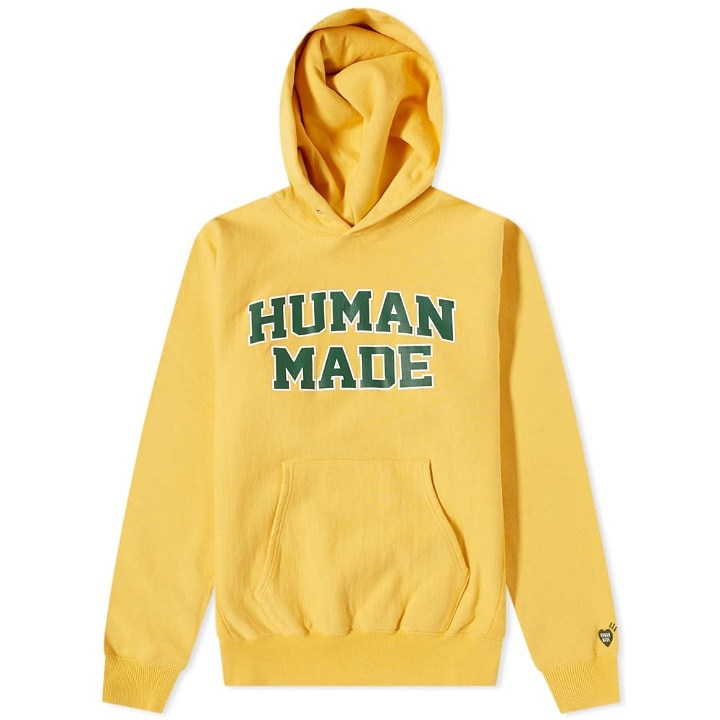 Photo: Human Made Pizza Hoody in Yellow