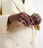 Yvonne Léon Crabe Coquillage 9kt gold ring with gemstones
