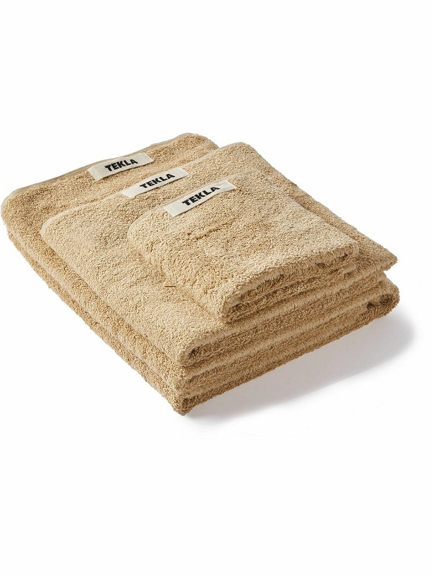Photo: TEKLA - Set of Four Organic Cotton-Terry Towels