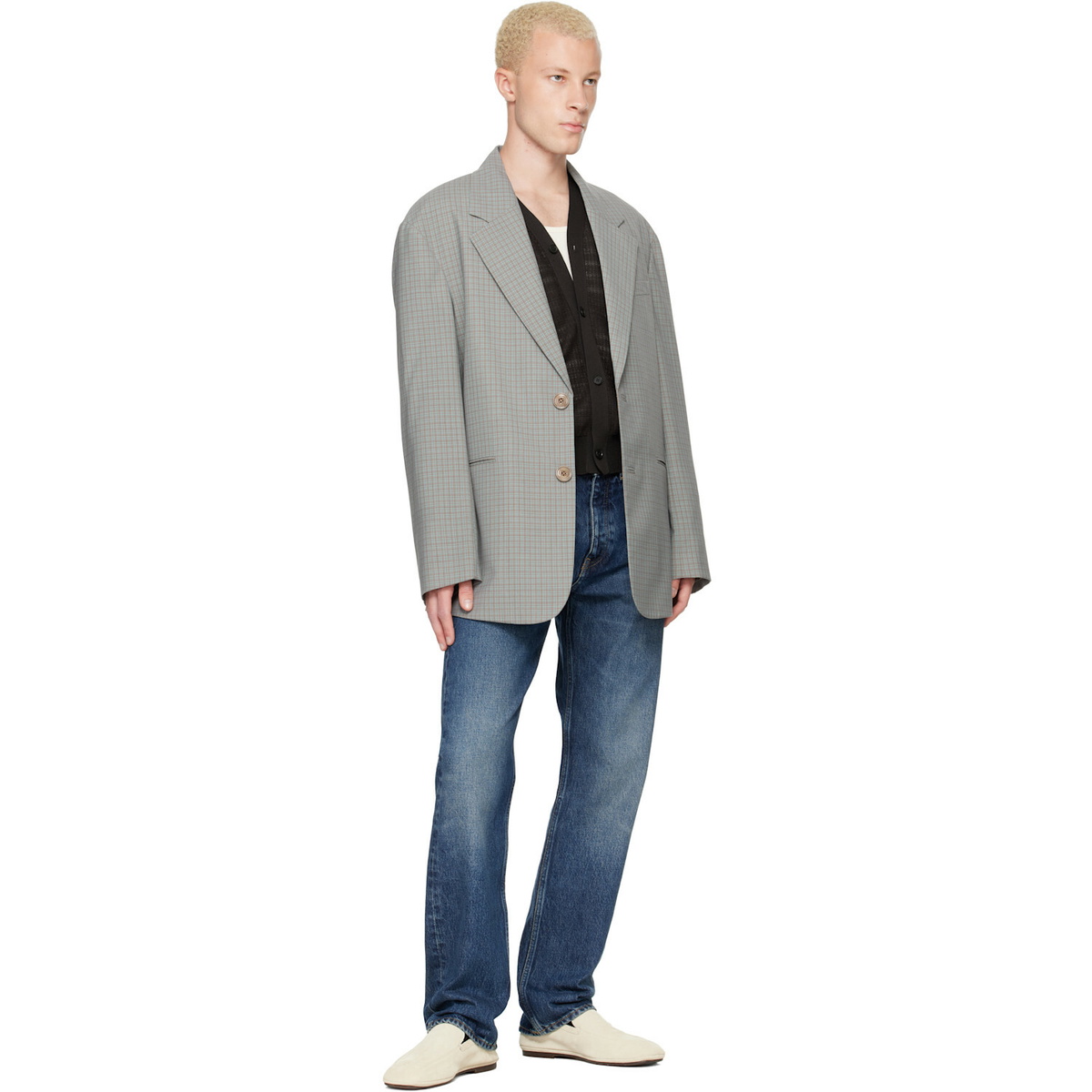 Sunflower Navy Standard Jeans