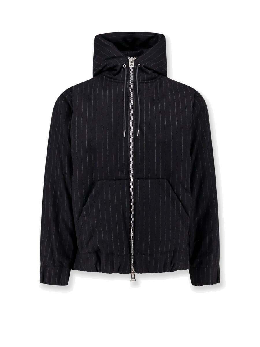 スウェット・トレーナー SACAI Embroidered Wool Padded Jacket Sacai - Padded Jacket | HBX - Globally Curated Fashion and