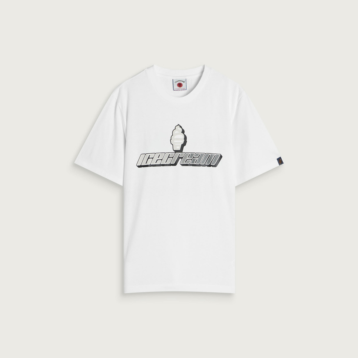ICECREAM Men's Speedway Gradient T-Shirt in White