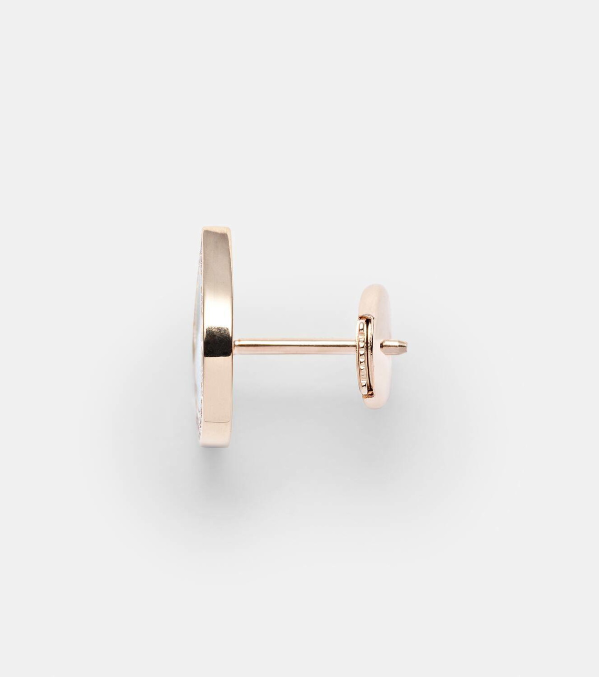 Repossi Antifer 18kt rose gold single earring with turquoise and diamonds