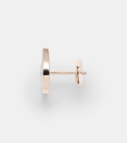 Repossi Antifer 18kt rose gold single earring with turquoise and diamonds